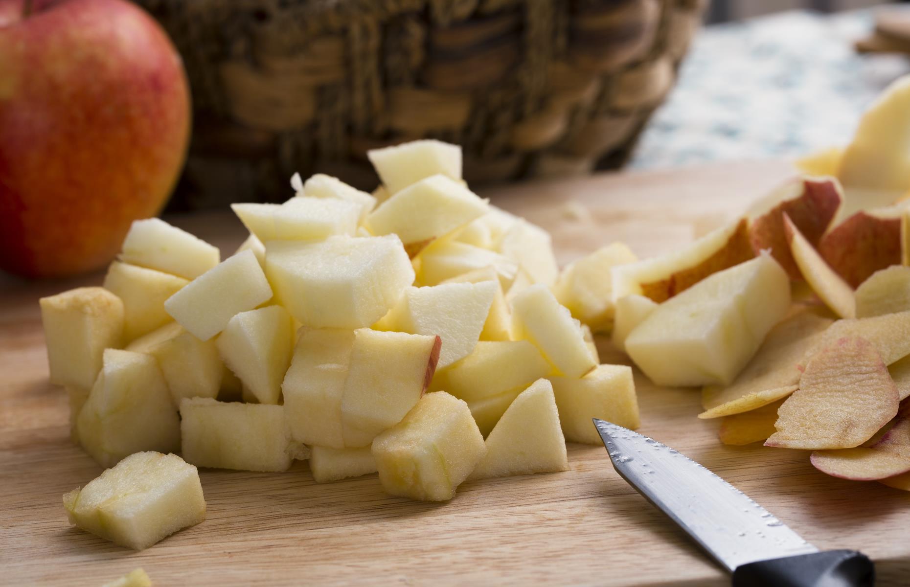 Avoid pre-chopped fruit and vegetables